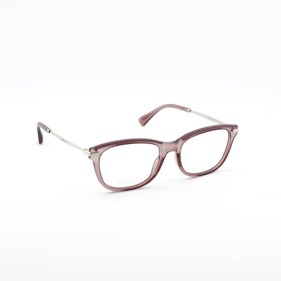 Jimmy Choo JC248 0S5R 00 Eyeglasses Burgundy/Gold 53mm Rectangle Frame - Picture 1 of 10